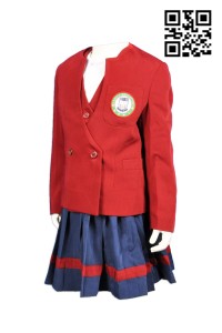 SU195訂製兒童校服 校服套裝 幼兒園校服訂造  訂做校服裙 校服派對 校服公司